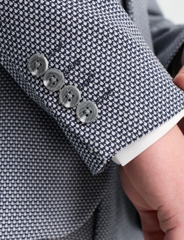 Sacou ASOS, albastru