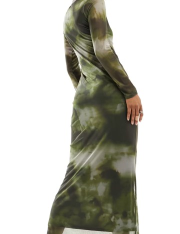 Rochie maxi ASOS, verde