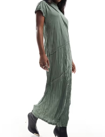 Rochie maxi ASOS, verde