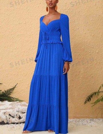 Rochie maxi Shein, albastru