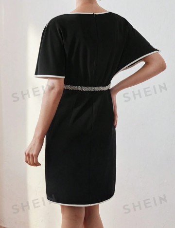 Rochie mini MOTF by Shein, negru