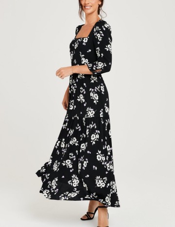 Rochie maxi Lucy Mecklenburgh, negru