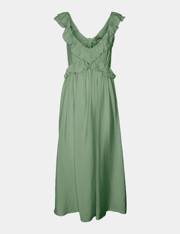 Rochie maxi Vero Moda, verde