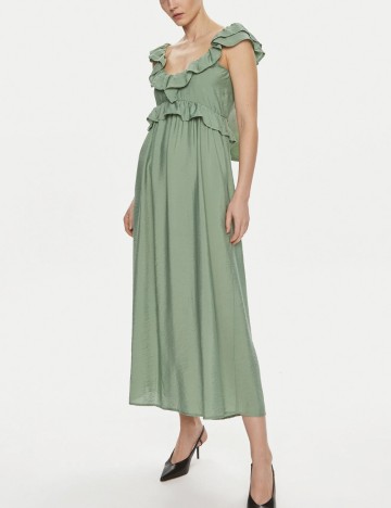 Rochie maxi Vero Moda, verde