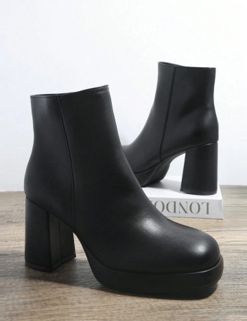 Botine Shein, negru