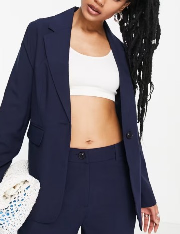 Sacou Topshop, bleumarin