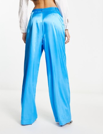 Pantaloni Miss Selfridge, albastru