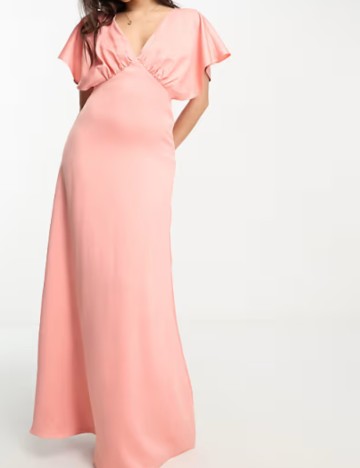 Rochie maxi ASOS, roz