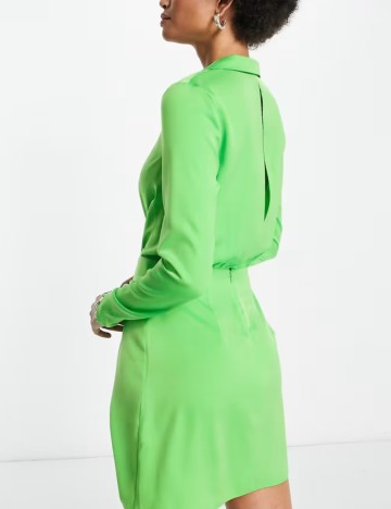 Rochie mini ASOS, verde