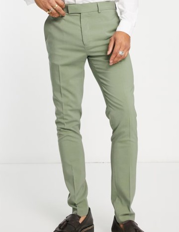 Pantaloni Casual ASOS, verde