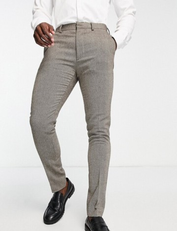 Pantaloni ASOS, gri