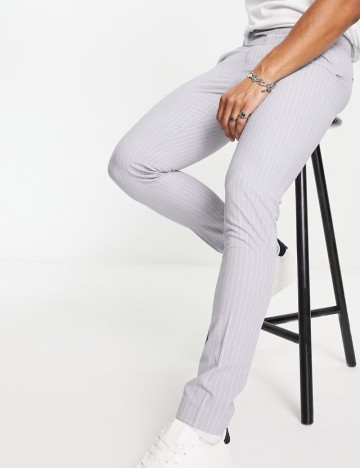 Pantaloni ASOS, gri