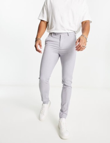 Pantaloni ASOS, gri