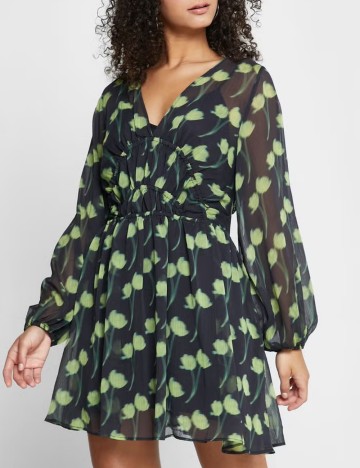 Rochie mini Topshop, mix culori