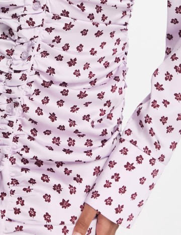 Rochie midi ASOS, mov