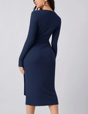 Rochie midi Shein, bleumarin