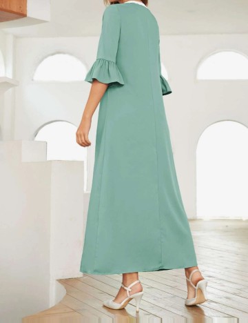 Rochie maxi Shein, verde