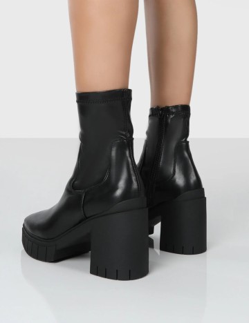 Botine Public Desire, negru