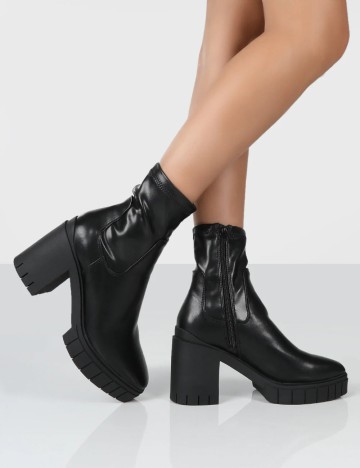 Botine Public Desire, negru