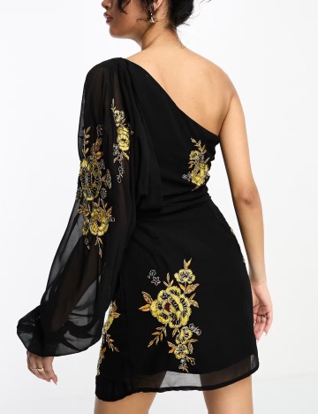 Rochie mini ASOS, negru