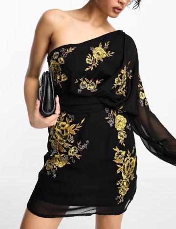 Rochie mini ASOS, negru