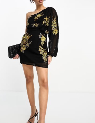 Rochie mini ASOS, negru