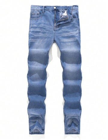 Jeans Shein, albastru