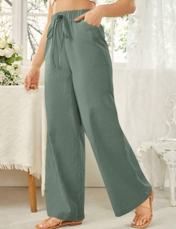 Pantaloni Shein, verde