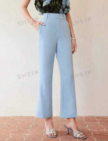 Pantaloni MOTF by Shein, albastru