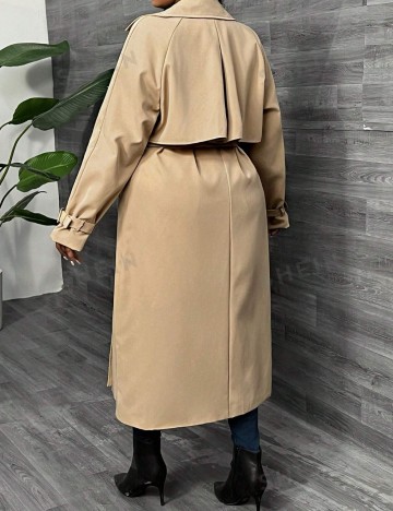 Trench Shein Curve+, bej