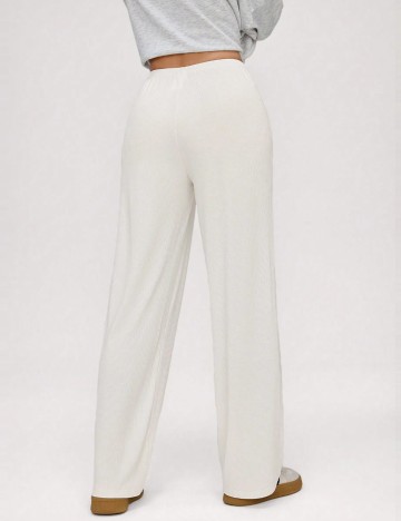 Pantaloni Shein, alb