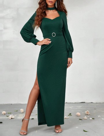 Rochie de ocazie SHEIN Belle, verde