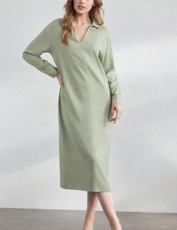 Rochie maxi Shein, verde