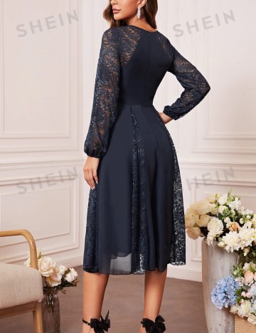 Rochie midi Shein, albastru