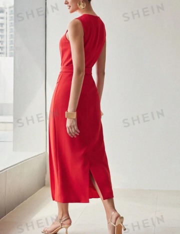 Rochie maxi MOTF by Shein, roșu