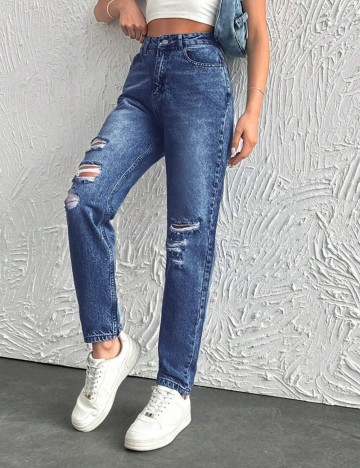 Jeans Shein, albastru