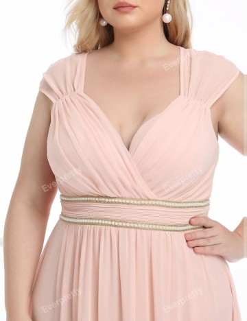 Rochie de ocazie Shein Curve+, roz