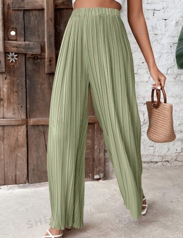 Pantaloni Shein, verde