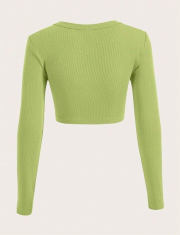 Top Shein, verde