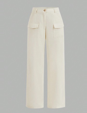 Pantaloni Shein, crem