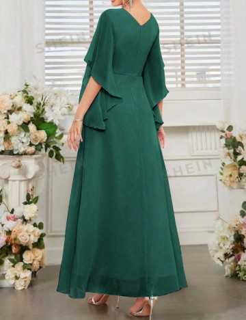 Rochie de ocazie Shein, verde