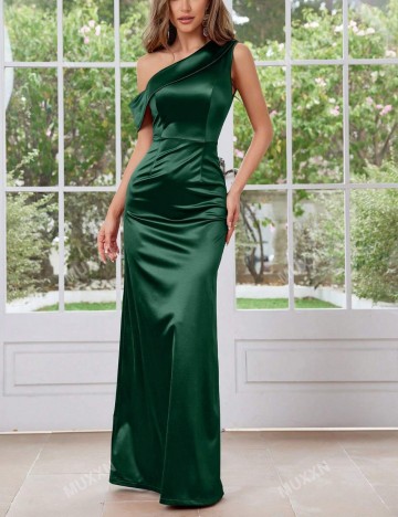 Rochie de ocazie Shein, verde