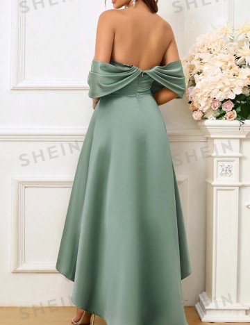 Rochie de ocazie Shein, verde