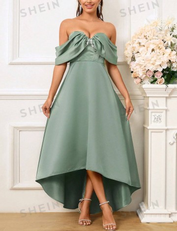 Rochie de ocazie Shein, verde