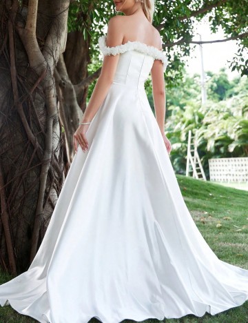 Rochie de ocazie și bridal Shein, alb