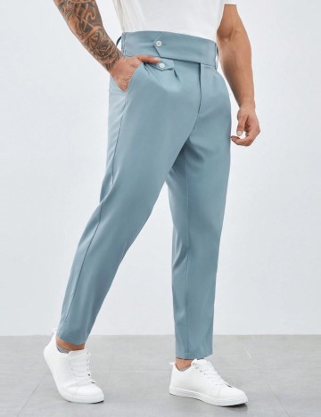 Pantaloni Shein, albastru