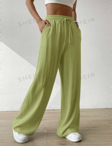 Pantaloni Shein, verde