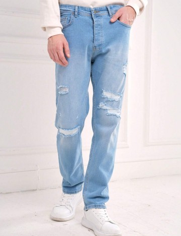 Jeans Shein, albastru