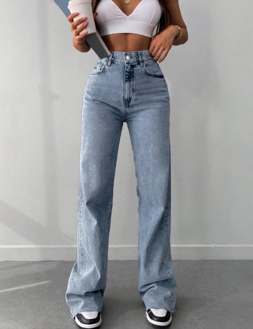 Jeans Shein, albastru