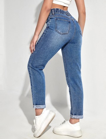 Jeans Shein, albastru